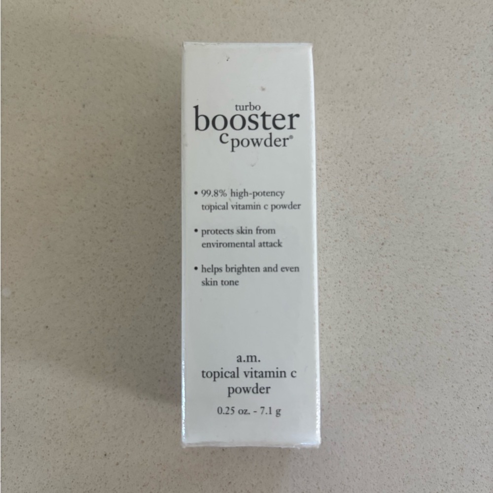 Turbo Booster C Powder Topical Vitamin C Powder - White
